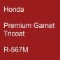 Preview: Honda, Premium Garnet Tricoat, R-567M.